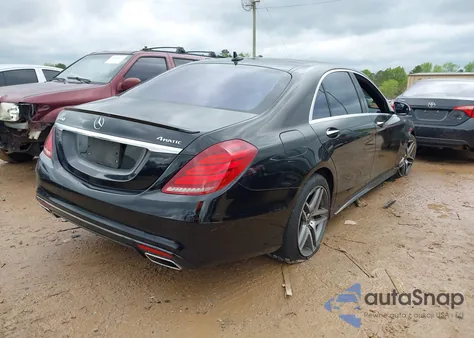 2015 Mercedes-Benz S 550 4Matic из США, поврежденный, VIN WDDUG8FB2FA197363